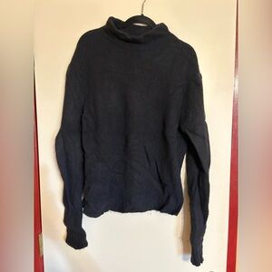 J. Crew Women's Black Turtleneck Sweater Size